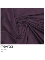 Sofá Molino 3 Lugares 230cm Chaise Direito Pés Gold Veludo Roxo - Nexta Casa