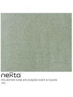 Sofá Orgânico 2 Lugares 150cm Argos Pés Titânio Linho Verde - Nexta Casa
