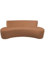 Sofá Orgânico 04 Lugares 230cm Mônaco Bouclé Terracota - Nexta Casa