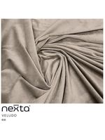 Kit 2 Almofadas Tressê 50x50cm E 40x40cm Veludo Bege - Nexta Casa