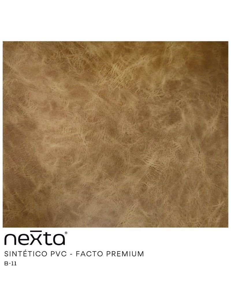 Sofá Curvo 3 Lugares 180cm Eron Braço Dir Corano Sintético Caramelo - Nexta Casa