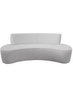 Sofá Orgânico 04 Lugares 230cm Mônaco Bouclé Cinza Claro - Nexta Casa