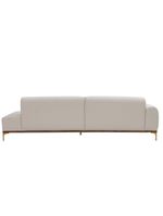 Sofá Living Unne 3 Lugares 210cm Terminal Esquerdo Corano Off White - Nexta Casa