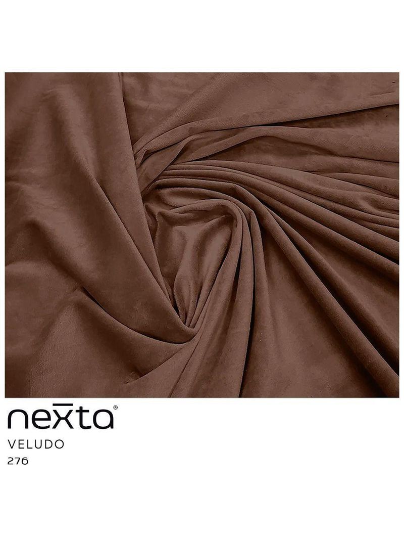 Almofadas Tressê Decorativas 40x40cm Veludo - Nexta Casa Cor Marrom