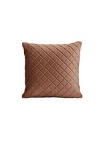 Almofadas Tressê Decorativas 40x40cm Veludo - Nexta Casa Cor Marrom