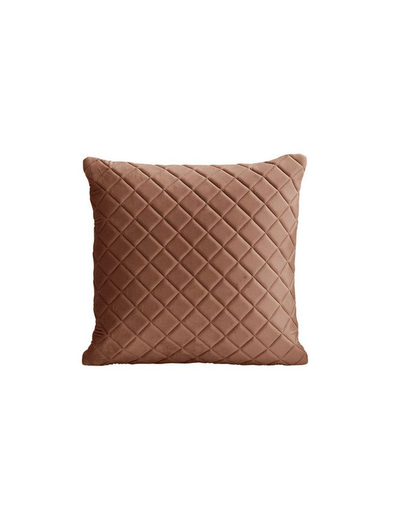 Almofadas Tressê Decorativas 40x40cm Veludo - Nexta Casa Cor Marrom