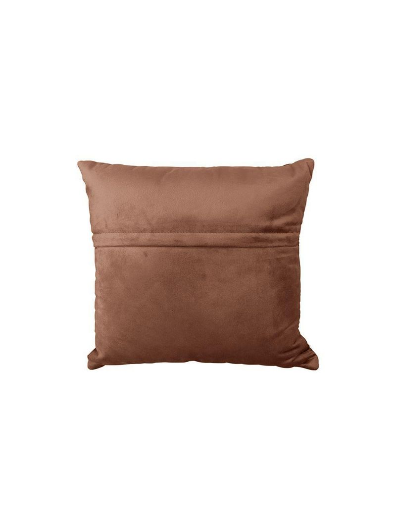 Almofadas Tressê Decorativas 40x40cm Veludo - Nexta Casa Cor Marrom