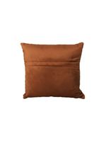 Almofada Tressê 40x40cm Veludo Terracota - Nexta Casa