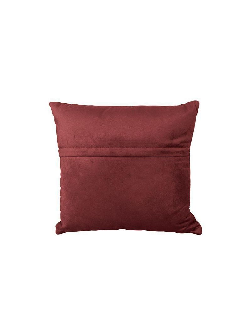 Almofadas Tressê Decorativas 40x40cm Veludo - Nexta Casa Cor Marsala