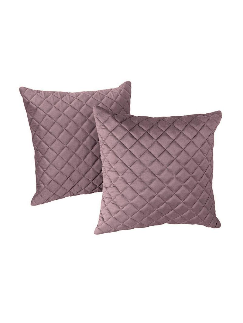 Kit 2 Almofadas Tressê 50x50cm Veludo Rosê - Nexta Casa