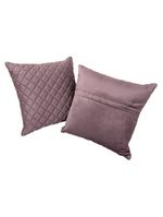 Kit 2 Almofadas Tressê 50x50cm Veludo Rosê - Nexta Casa