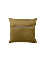 Almofada Tressê 40x40cm Veludo Mostarda - Nexta Casa