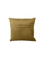 Almofada Tressê 40x40cm Veludo Mostarda - Nexta Casa