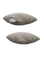Kit 02 Almofadas Decorativas 30x45cm E 40x40cm Linhão Fendi - Nexta Casa