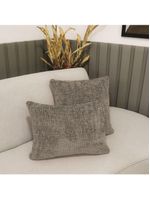 Kit 02 Almofadas Decorativas 30x45cm E 40x40cm Linhão Fendi - Nexta Casa