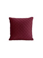 Almofada Tressê 40x40cm Veludo Marsala - Nexta Casa