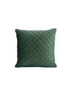 Almofada Tressê 50x50cm Veludo Verde - Nexta Casa