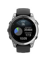 Relgio Smartwatch Garmin Fenix E Amoled - Preto - Cinza 010-03025-00