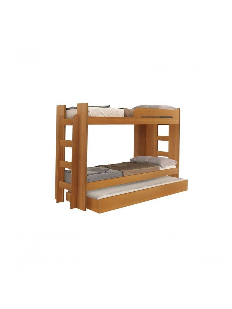 Beliche Infantil Com Cama Auxiliar - 125-cinamomo - Star Móveis