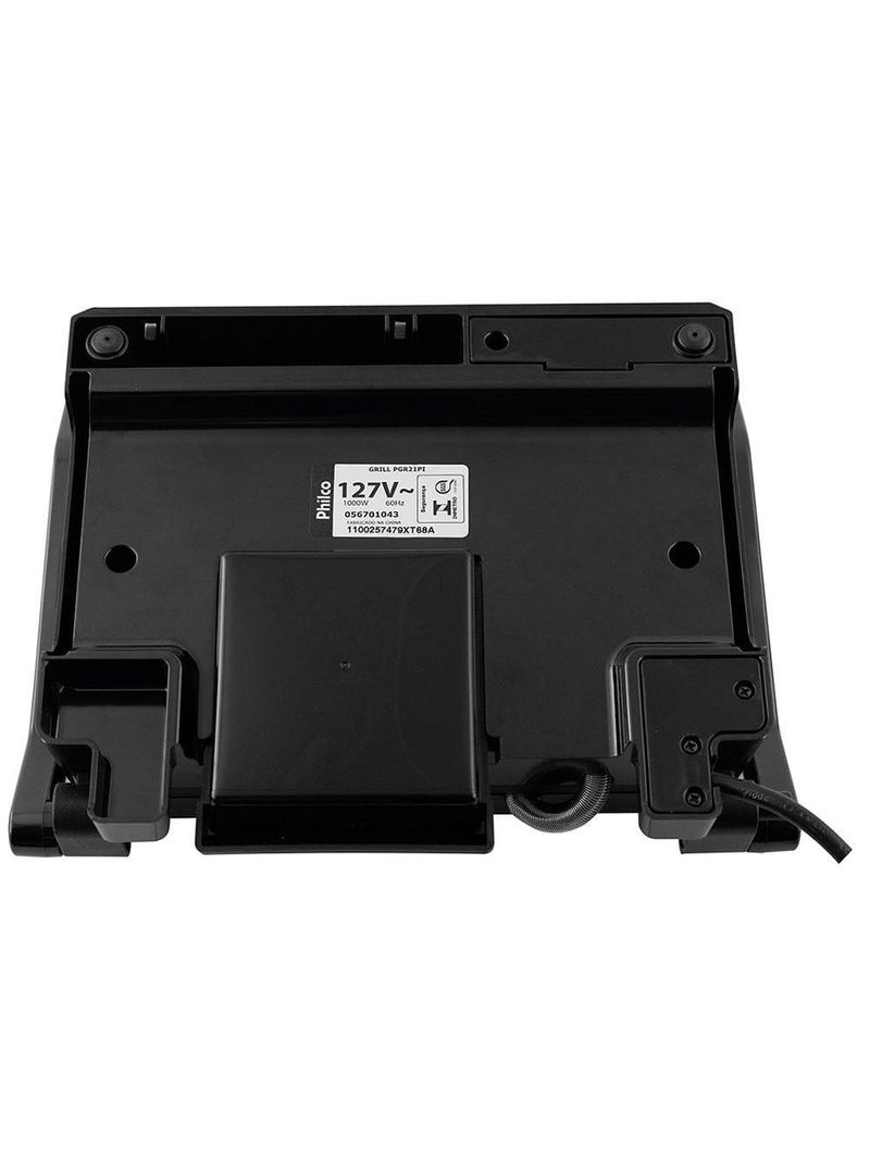 Grill e sanduicheira philco pgr21pi maxx clean – inox/preto