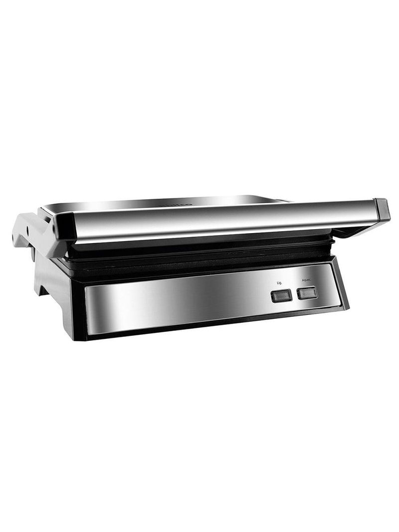 Grill e sanduicheira philco pgr21pi maxx clean – inox/preto
