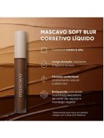Mascavo Soft Blur By Mariana Saad - Corretivo Líquido 6g 17c