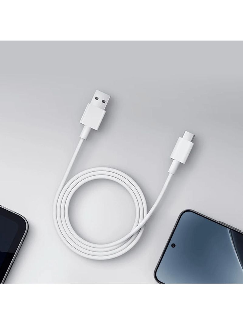 Cabo Usb-a Para Usb-c Ultrarrápido Até 60w 100cm Xiaomi