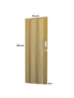 Porta Sanfonada De Pvc 94x210cm Bariri - Tk