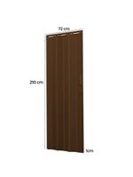 Porta Sanfonada De Pvc 72x210cm Bariri - Tk
