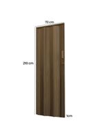 Porta Sanfonada De Pvc 72x210cm Bariri - Tk