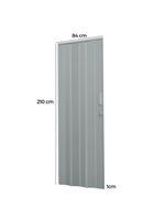 Porta Sanfonada De Pvc 84x210cm Bariri - Tk