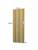 Porta Sanfonada De Pvc 62x210cm Bariri - Tk