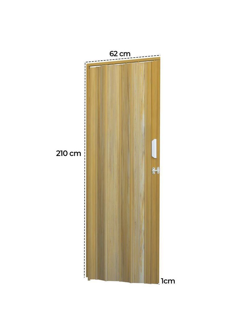 Porta Sanfonada De Pvc 62x210cm Bariri - Tk