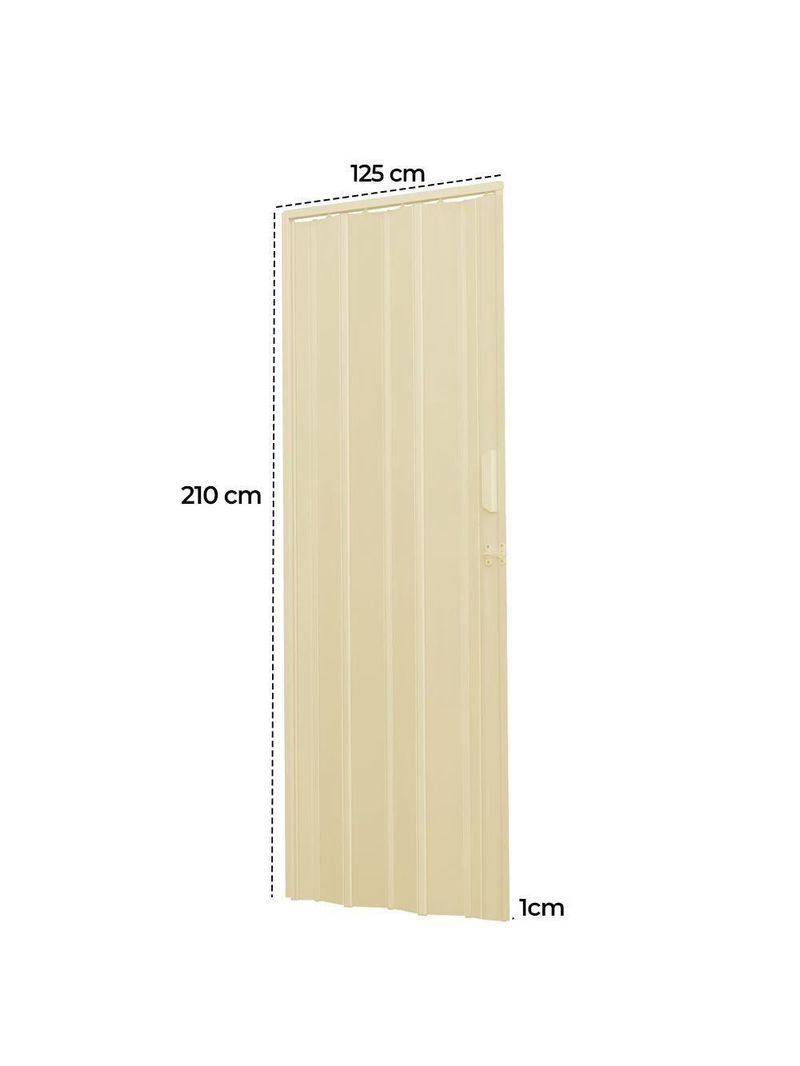 Porta Sanfonada De Pvc 125x210cm Bariri - Tk
