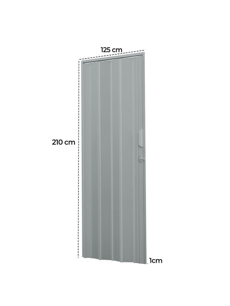 Porta Sanfonada De Pvc 125x210cm Bariri - Tk