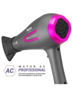 Secador Philco Ions Tourmaline  2100w Cinza/Rosa 220V