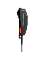 Maquina De Cortar Cabelo E Barba Cadence Simple Cut 127v Preto Com Laranja