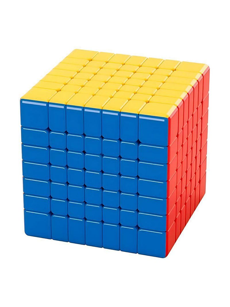 Cubo Magico Interativo 7x7x7 Brinquedo - Desafio E Diversão Para Todas As Idades
