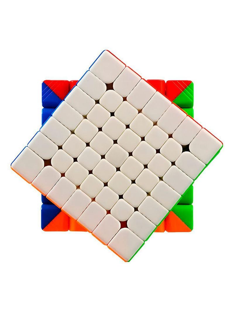 Cubo Magico Interativo 7x7x7 Brinquedo - Desafio E Diversão Para Todas As Idades
