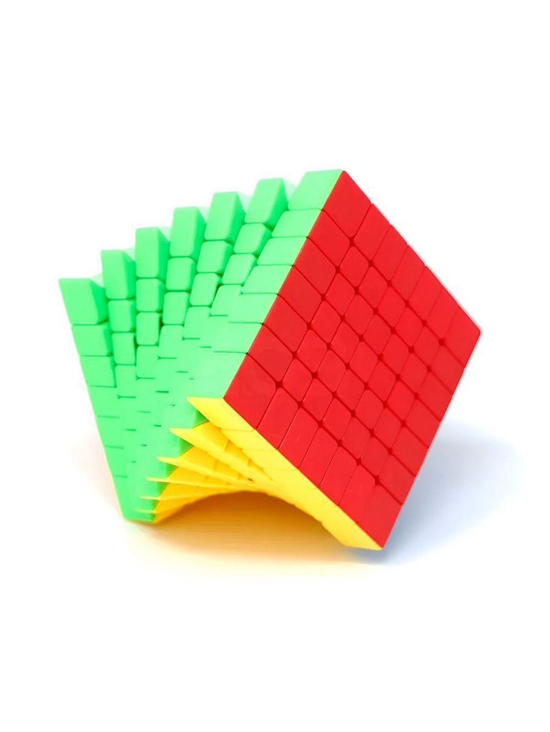 Cubo Magico Interativo 7x7x7 Brinquedo - Desafio E Diversão Para Todas As Idades