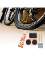 Kit De Remendo De Pneus Para Bicicleta E Carrinho De Mão – Compacto E Prático 8 Peças
