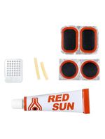Kit De Remendo De Pneus Para Bicicleta E Carrinho De Mão – Compacto E Prático 8 Peças
