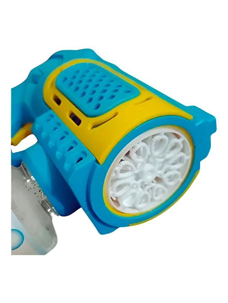 Lançador Automático De Bolhas Com Luz Led – Diversão Mágica E Iluminada Azul