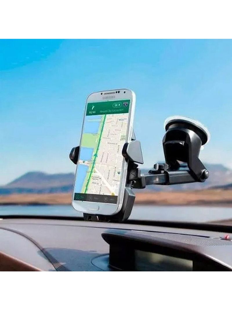 Suporte Para Gps Articulavel Silicon Sucker