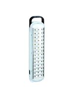 Luminária Lâmpada Emergência 42 Leds Recarregável Branco - Compacta, Potente E De Longa Duração