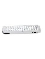 Luminária Lâmpada Emergência 42 Leds Recarregável Branco - Compacta, Potente E De Longa Duração