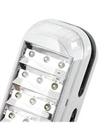Luminária Lâmpada Emergência 42 Leds Recarregável Branco - Compacta, Potente E De Longa Duração
