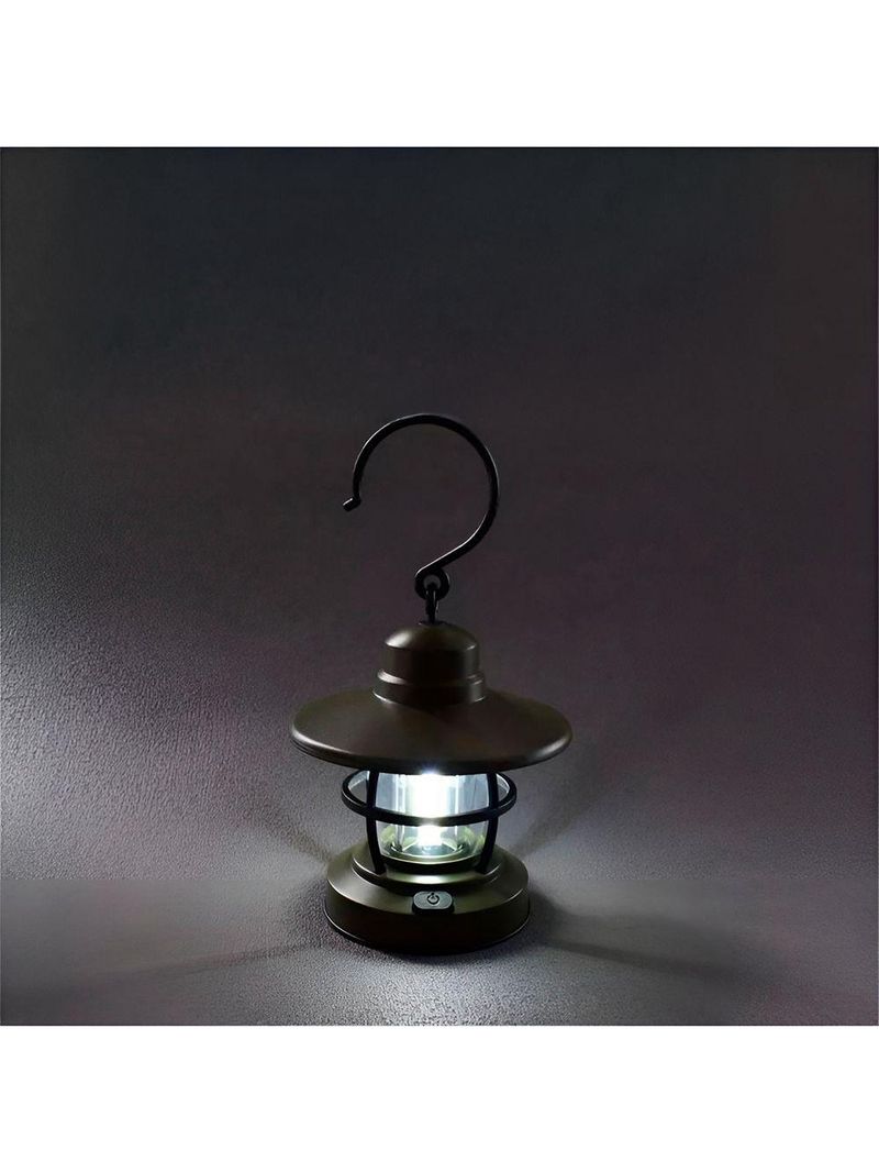 Luminária Formato Lampião Led Recarregável Resistente