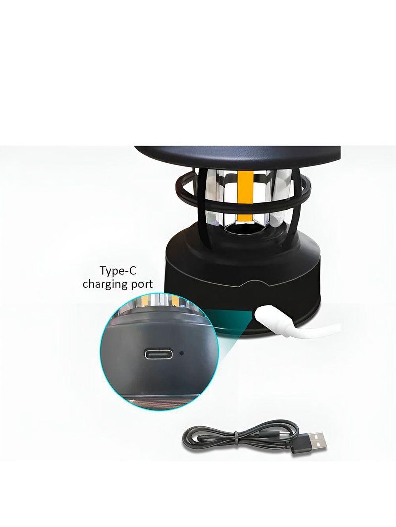 Luminária Formato Lampião Led Recarregável Resistente