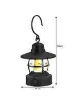 Luminária Formato Lampião Led Recarregável Resistente